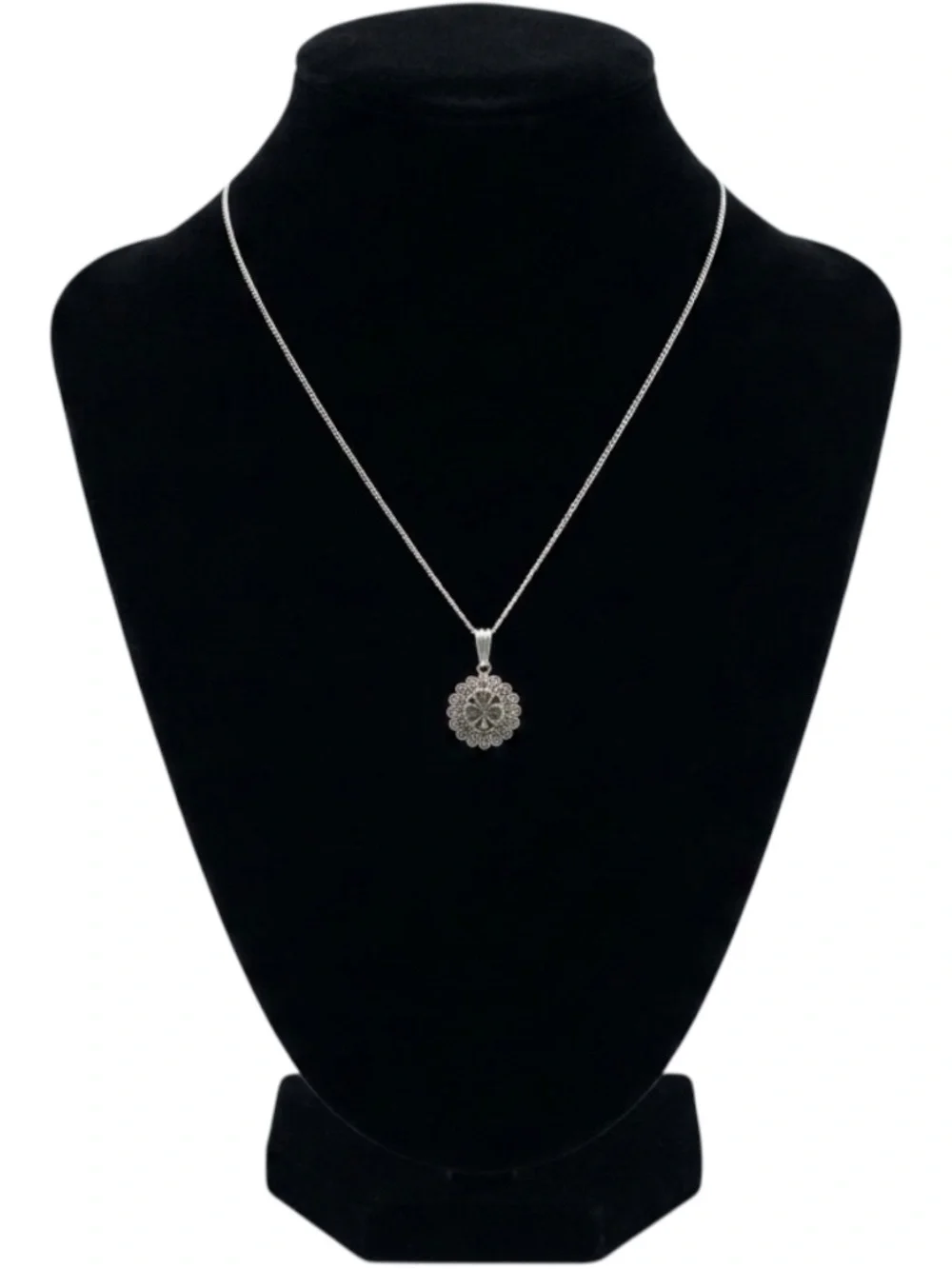 Pendant 925 Sterling Silver Lucky Clover